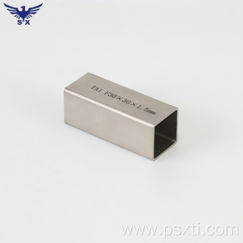 High Quality Square Titanium Tube